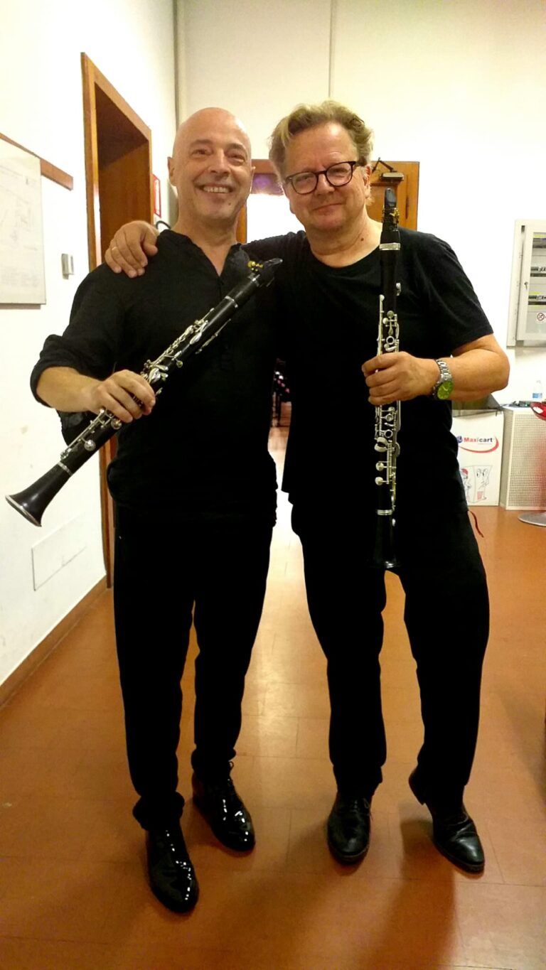 Con Wenzel Fuchs Festival Internazionale Clarinettomania Cesena